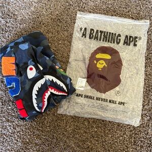 A Bathing Ape Shark Camo Shorts